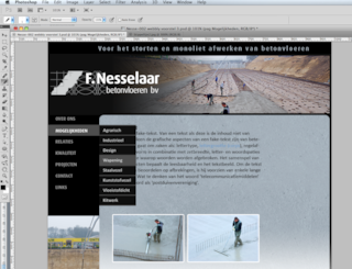 De nieuwe layout